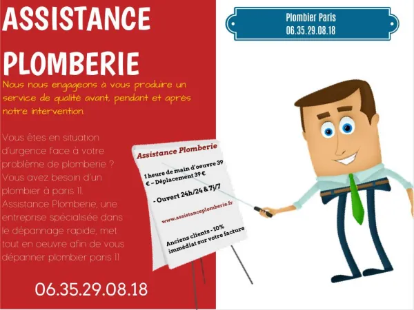 Assistance Plomberie