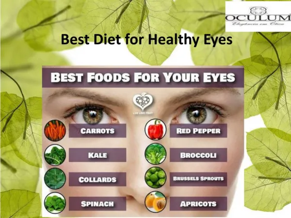 Best Diet for Healthy Eyes