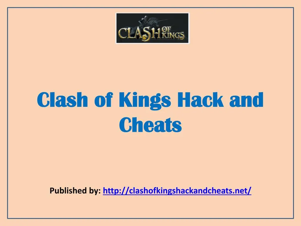 clash of kings hack and cheats