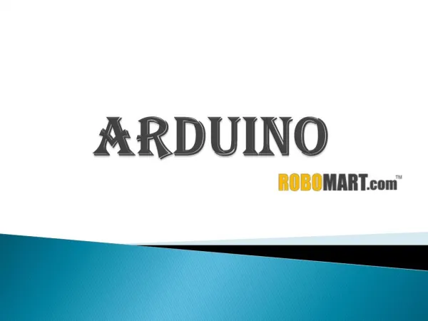 Buy an arduino board by Robomart