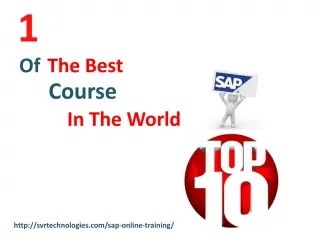 SAP ABAP ONLINE TRAINING - slide 1