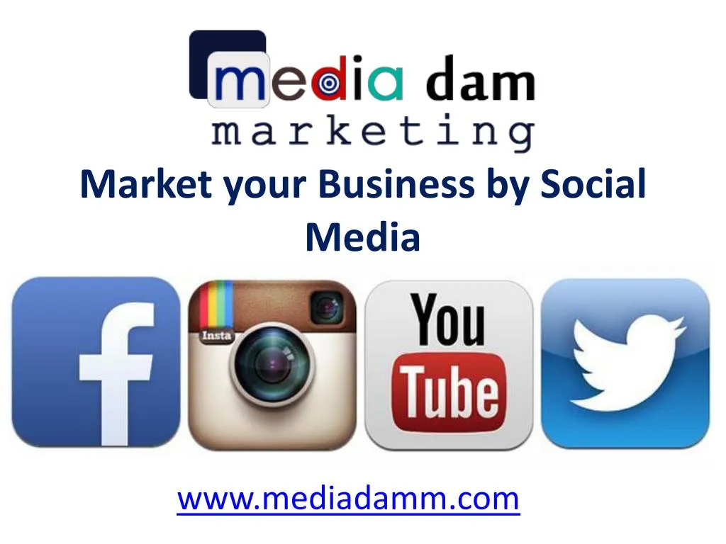 market your business by social media