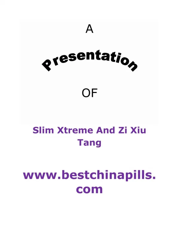 Slim Xtreme And Zi Xiu Tang