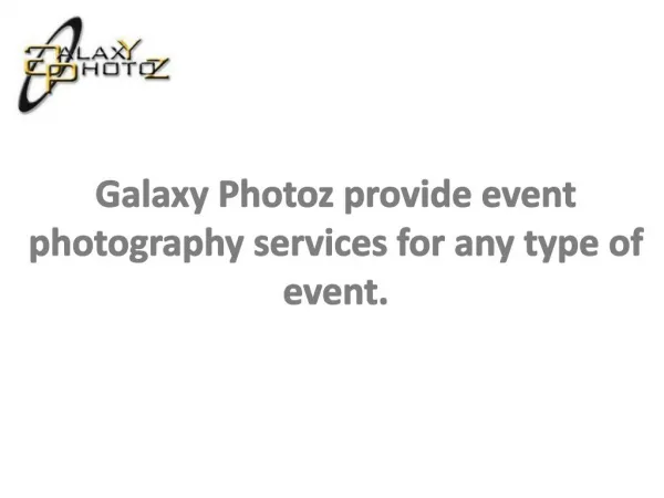 Corporate Photographer | Event Photography Service
