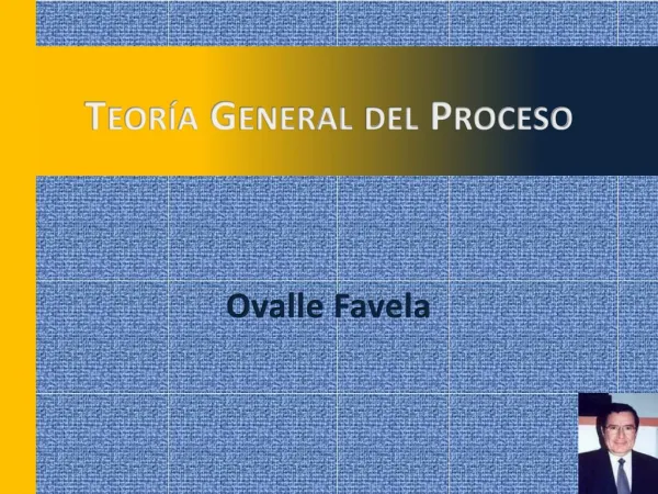 Teoria General del Proceso