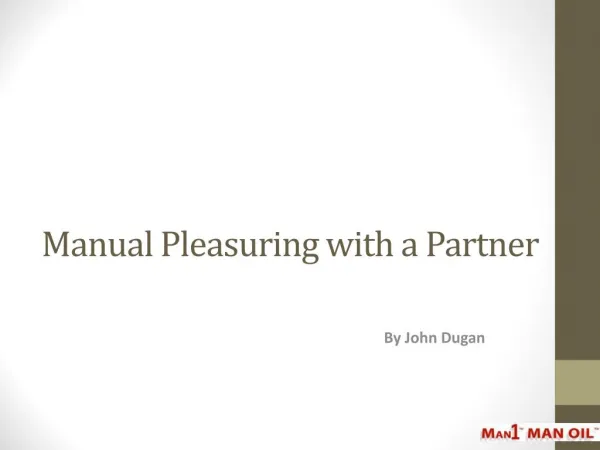 Manual Pleasuring with a Partner