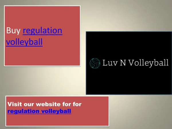 regulation volleyball