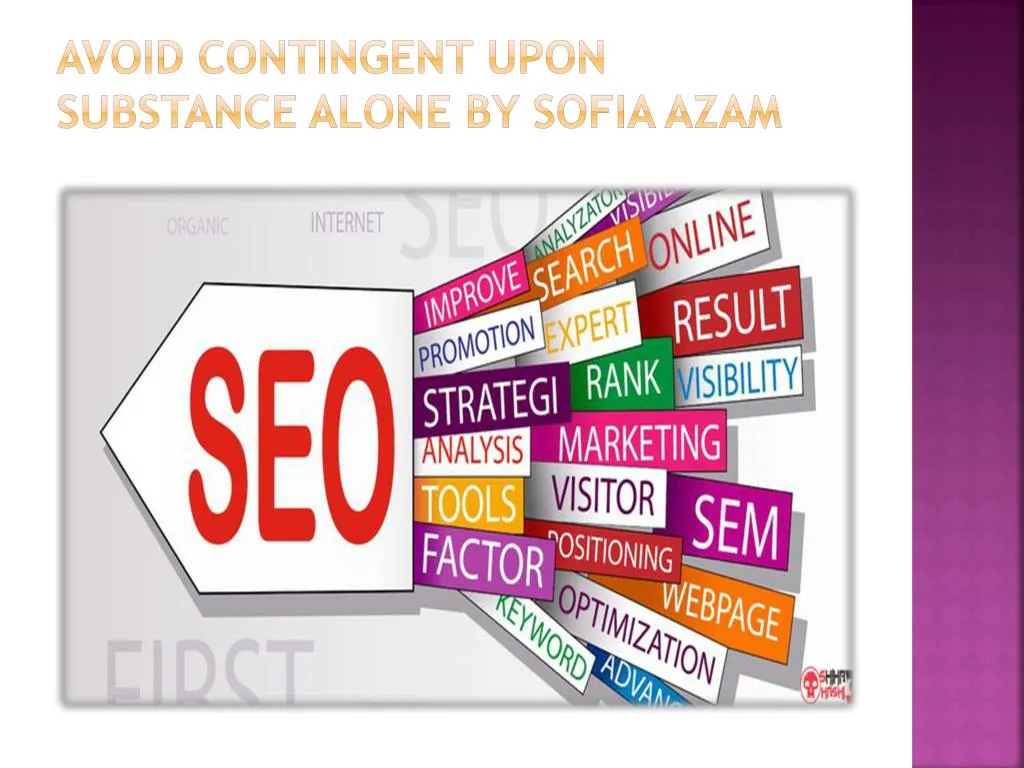 avoid contingent upon substance alone by sofia azam