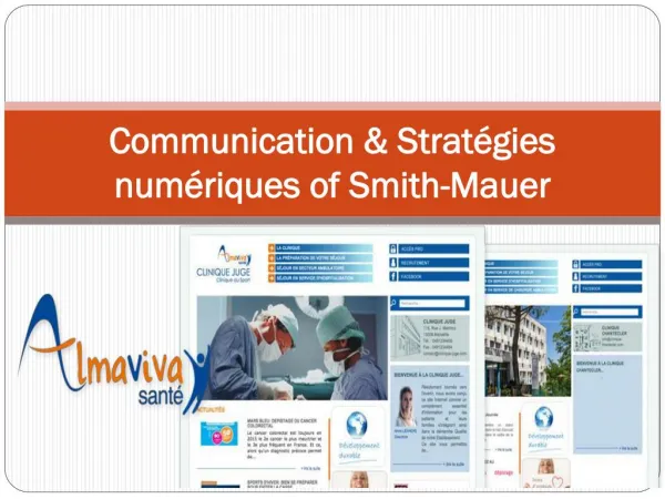 communication strat gies num riques of smith mauer