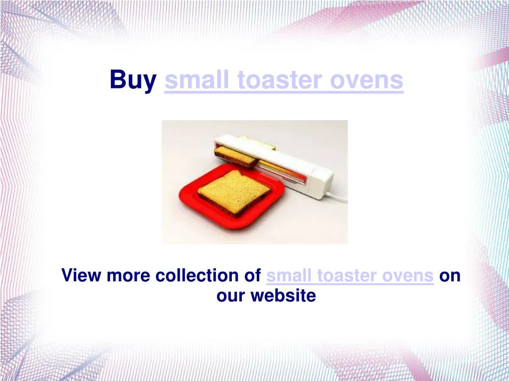 buy small toaster ovens