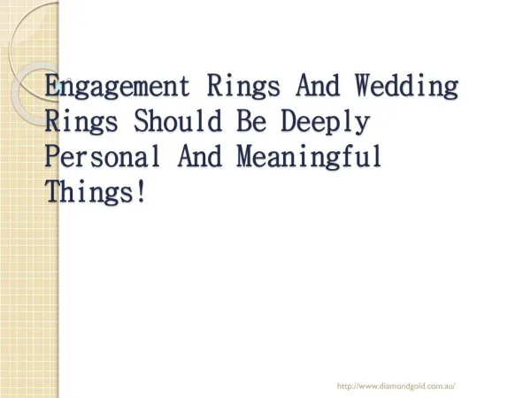 Engagement Rings And Wedding Rings