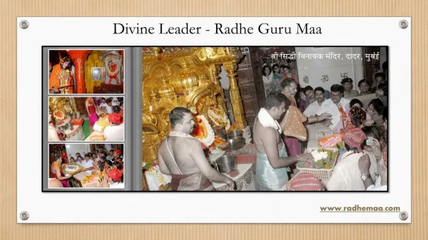 Divine Leader - Radhe Guru Maa