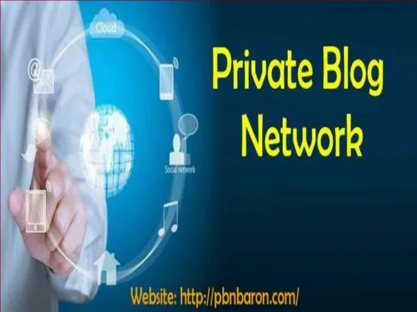 Private Blog Network - way to get more publicity