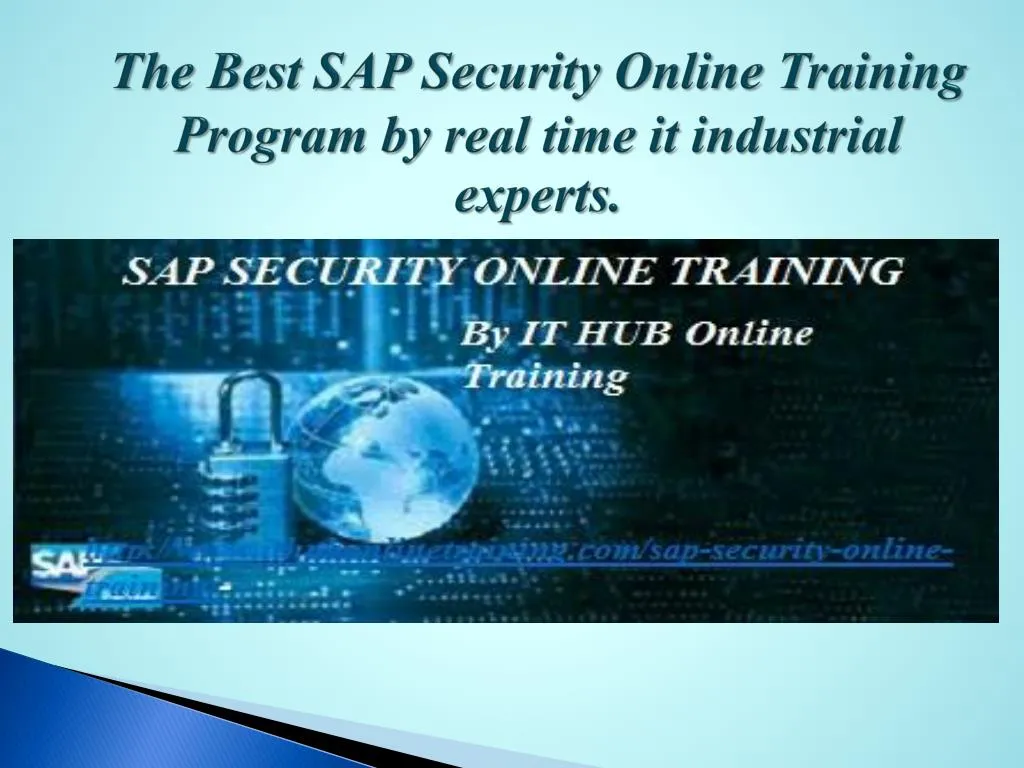 the best sap security online training program by real time it industrial experts