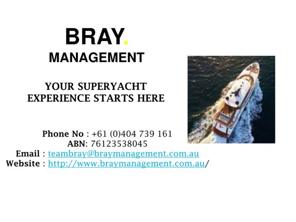 Enjoy Luxury Boat Hire with Bray Management
