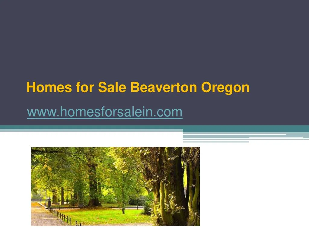 homes for sale beaverton oregon