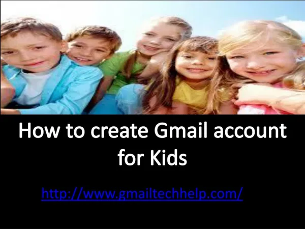How to create Gmail account for kids