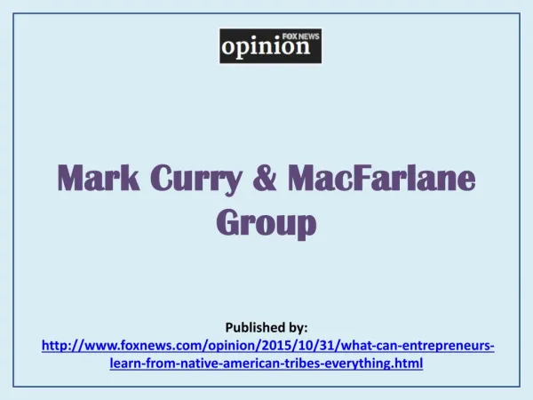 Mark Curry & MacFarlane Group