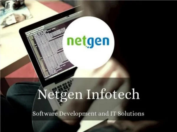Netgen Infotech Software Development And IT Solutions