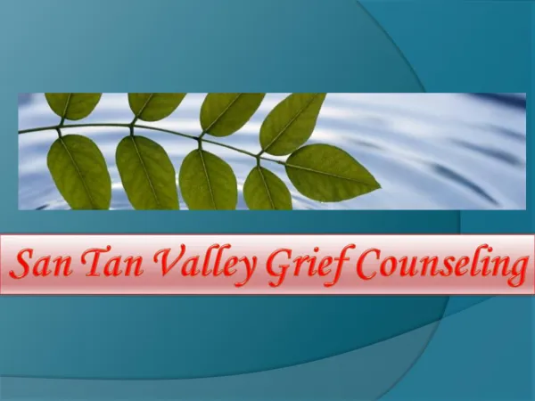 San Tan Valley Grief Counseling
