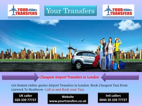 London Airport Transfer Services