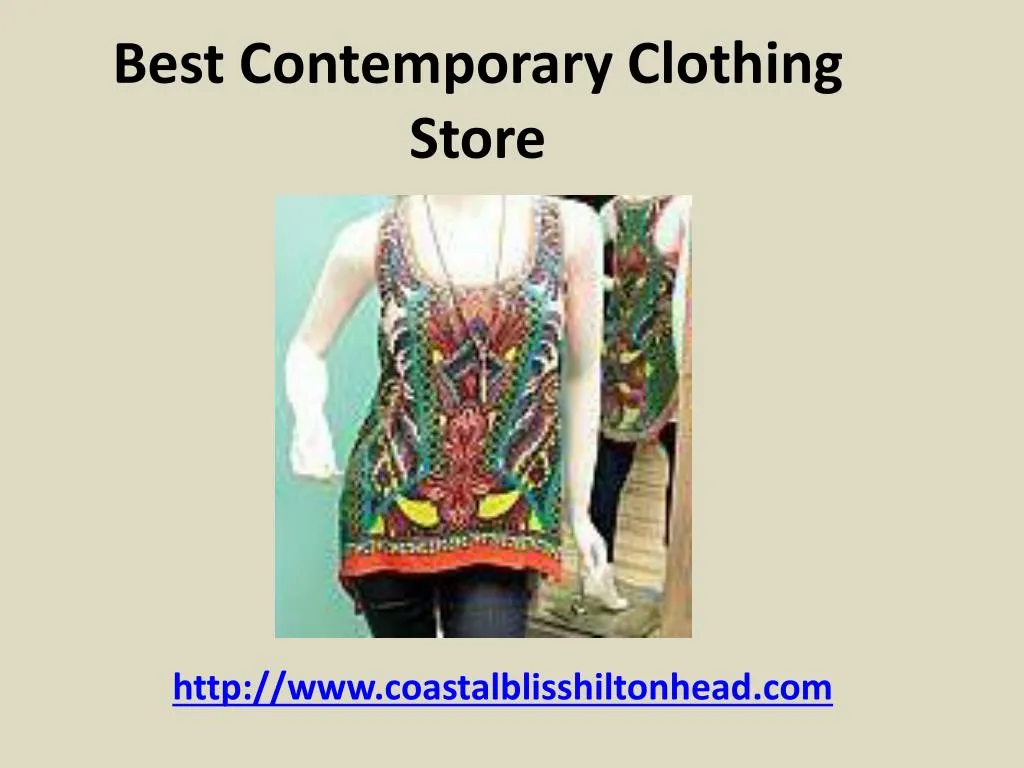 best contemporary clothing store