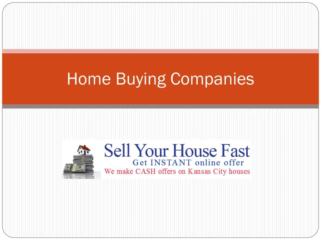 home buying companies
