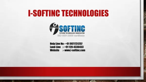 I-SOFTINC TECHNOLOGIES