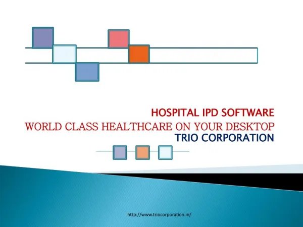 Hospital IPd Software| Hospital Management Software: TRIO Corporation