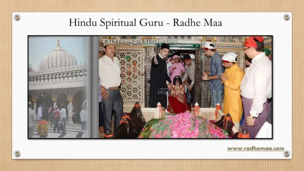 Hindu Spiritual Guru - Radhe Maa