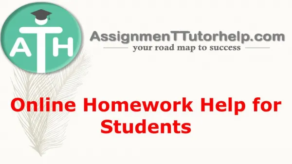 Online Homework Help for Students | ATH