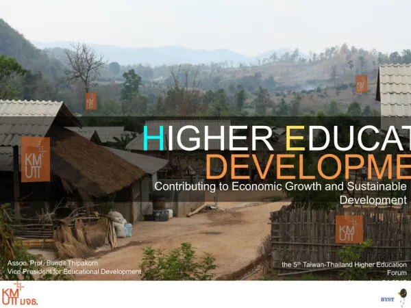 Higher Education Development Contributing to Economic Growth and Sustainable Development