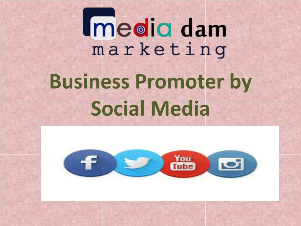 business promoter by social media