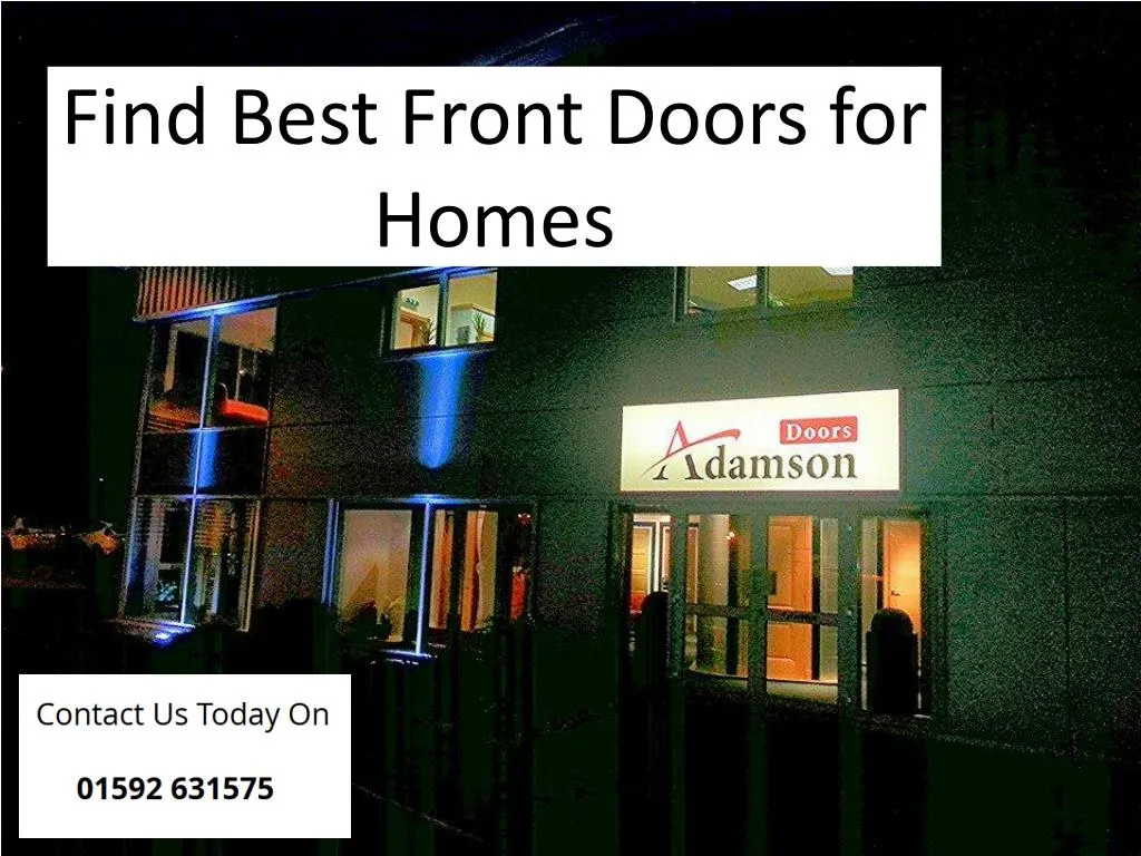 find best front doors for homes