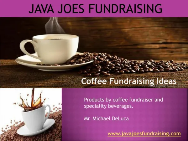 Java Joes Fundraising