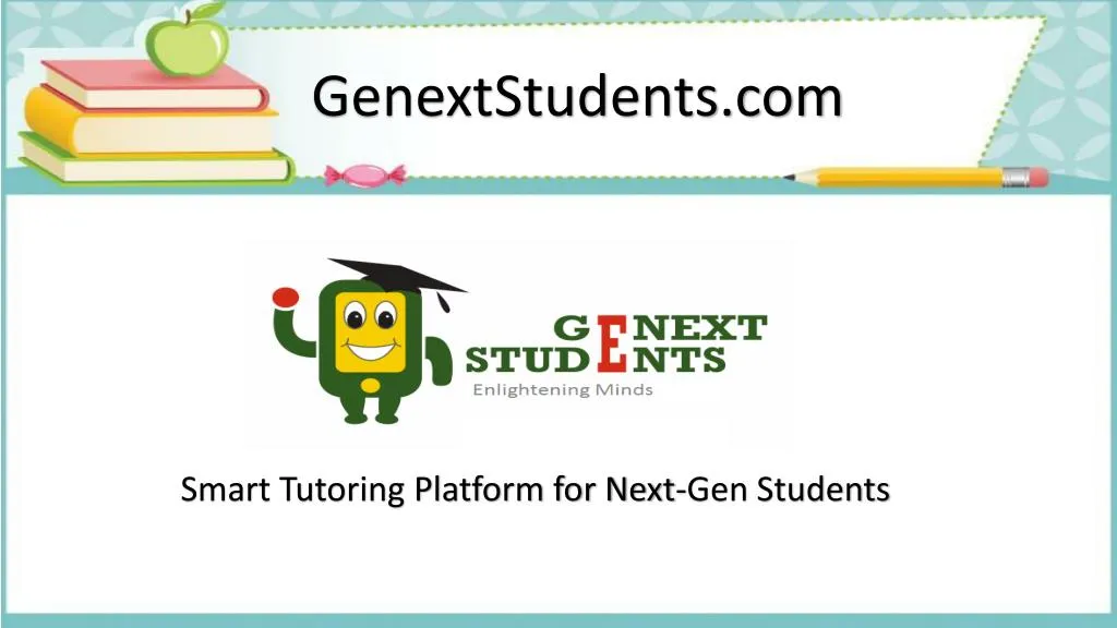 smart tutoring platform for next gen students