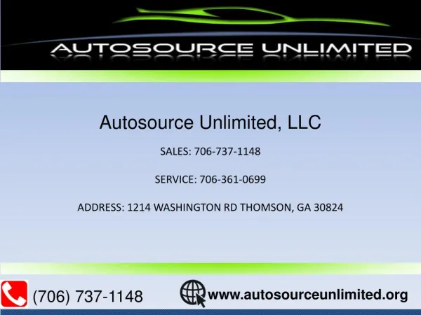 Autosource Unlimited LLC