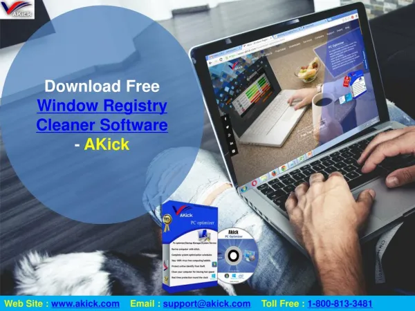Download Free Registry Cleaner & PC Optimizer Software - AKick