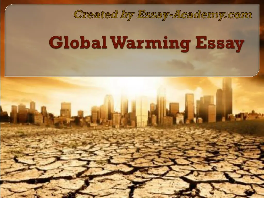 global warming essay