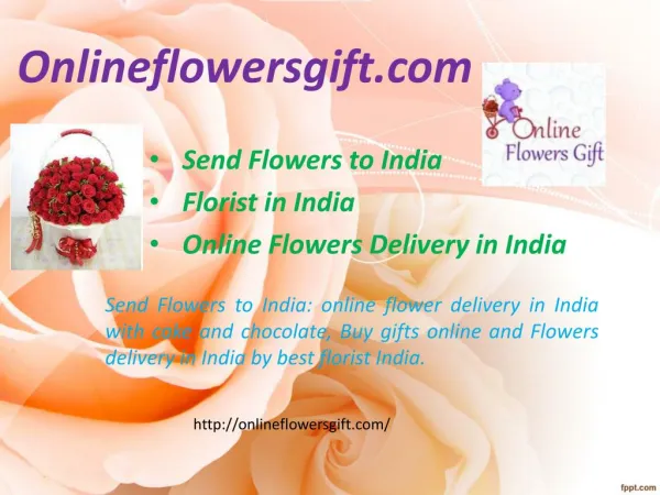Online Flowers Gift | Send Flower Bouquet
