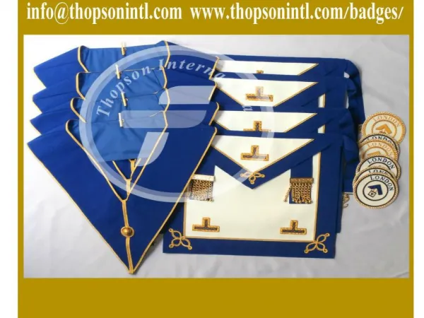 Masonic craft provincial undress apron