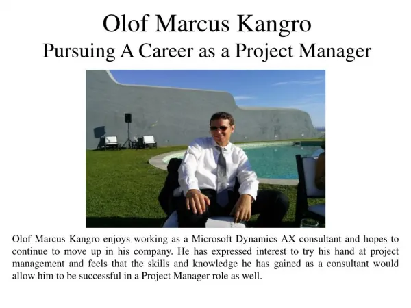 Pursuing A Career as a Project Manager