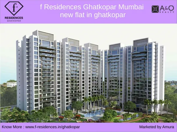 f Residences Ghatkopar Mumbai - new flat in ghatkopar