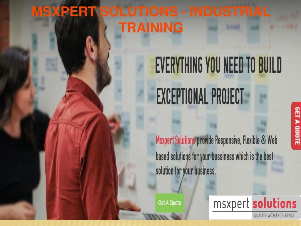 msxpert solutions industrial training