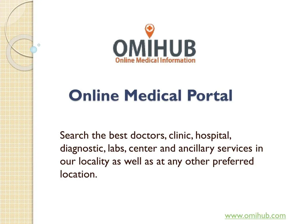 online medical portal