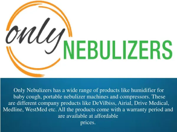 Affordable Disposable Nebulizer Kits