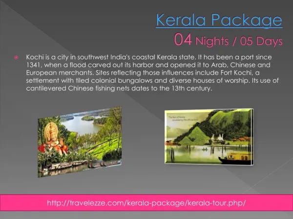 Kerala Package 04 Nights / 05 Days