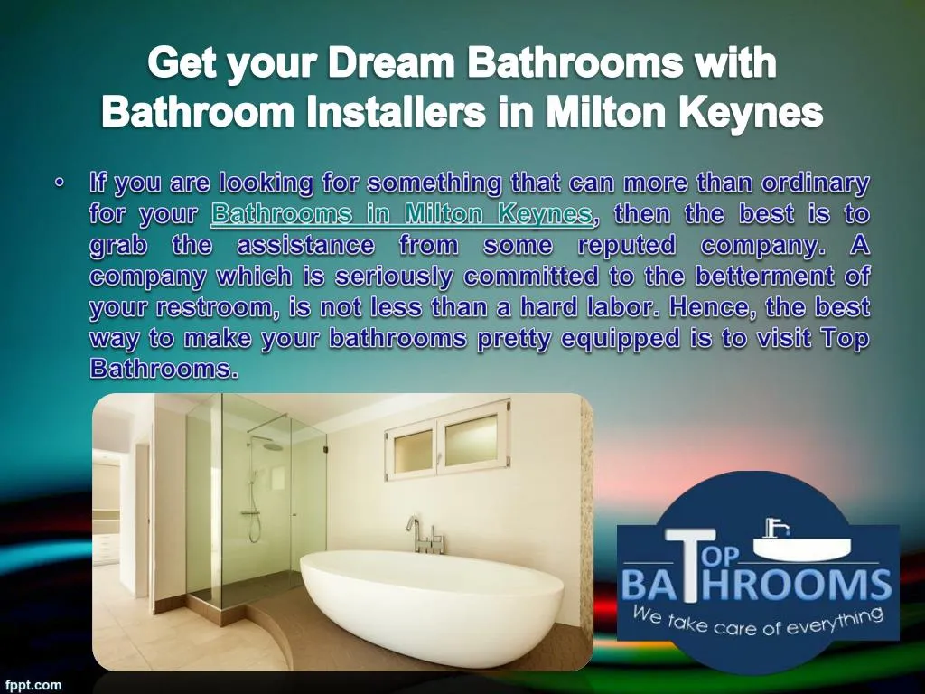 get your dream b athrooms with bathroom i nstallers in milton keynes