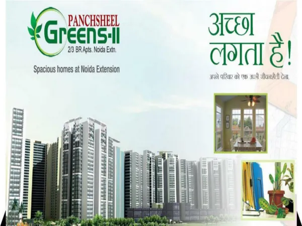 Panchsheel Greens 2 Greater Noida Call@ 9560090012