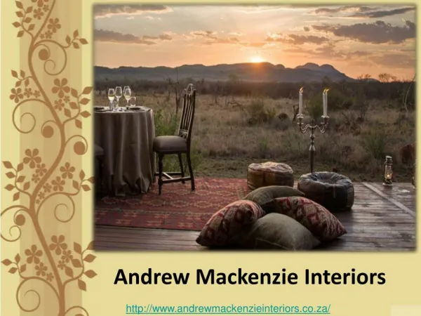 Interior Designer Johannesberg - Andrew Mackenzie